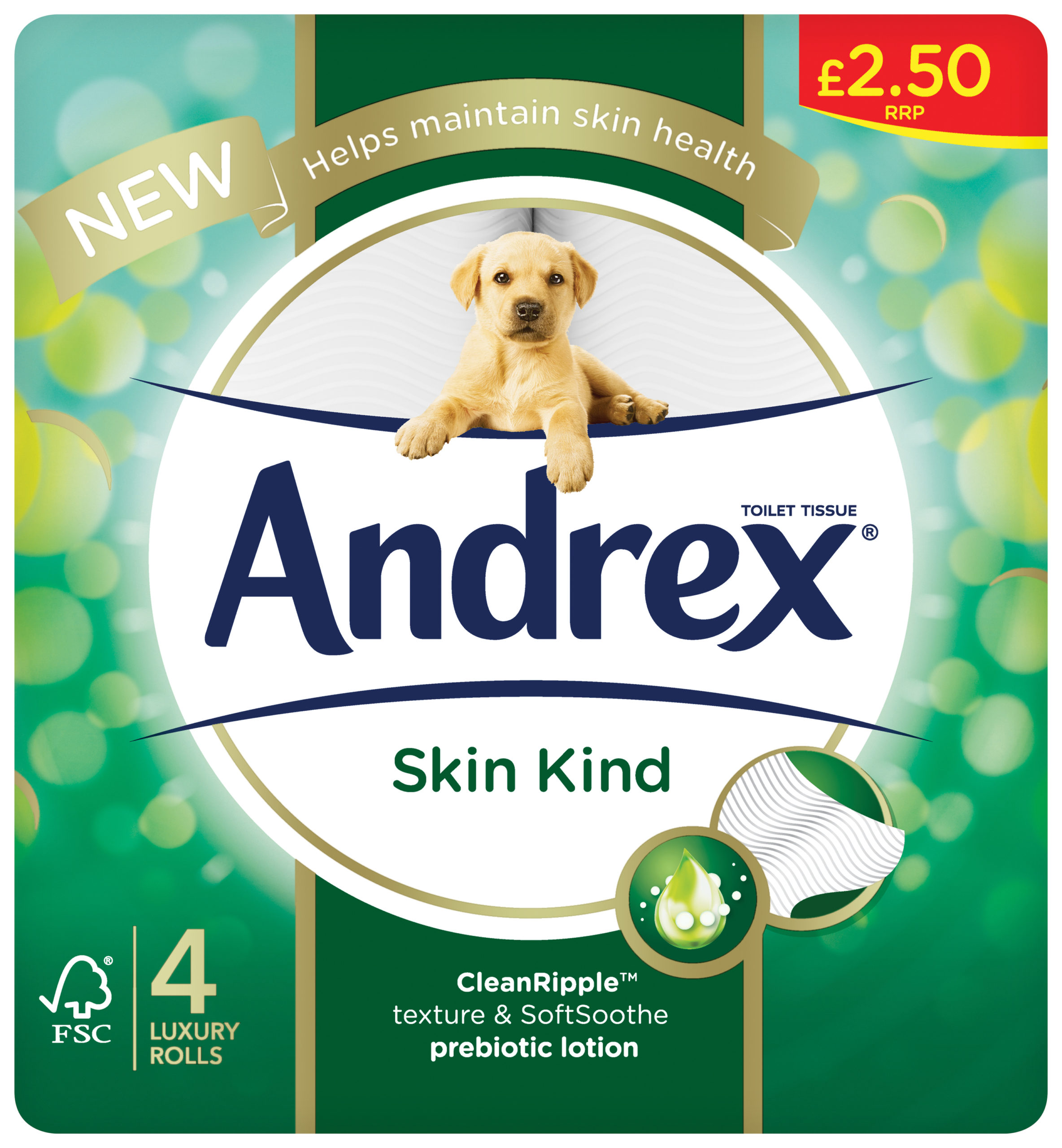 Andrex 4R Skin Kind Aloe Vera