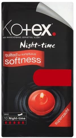 Kotex Maxi Nightime 10×6