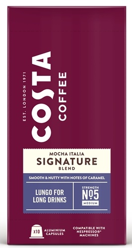 Costa Aluminium Nespresso Lungo Signature Front Render