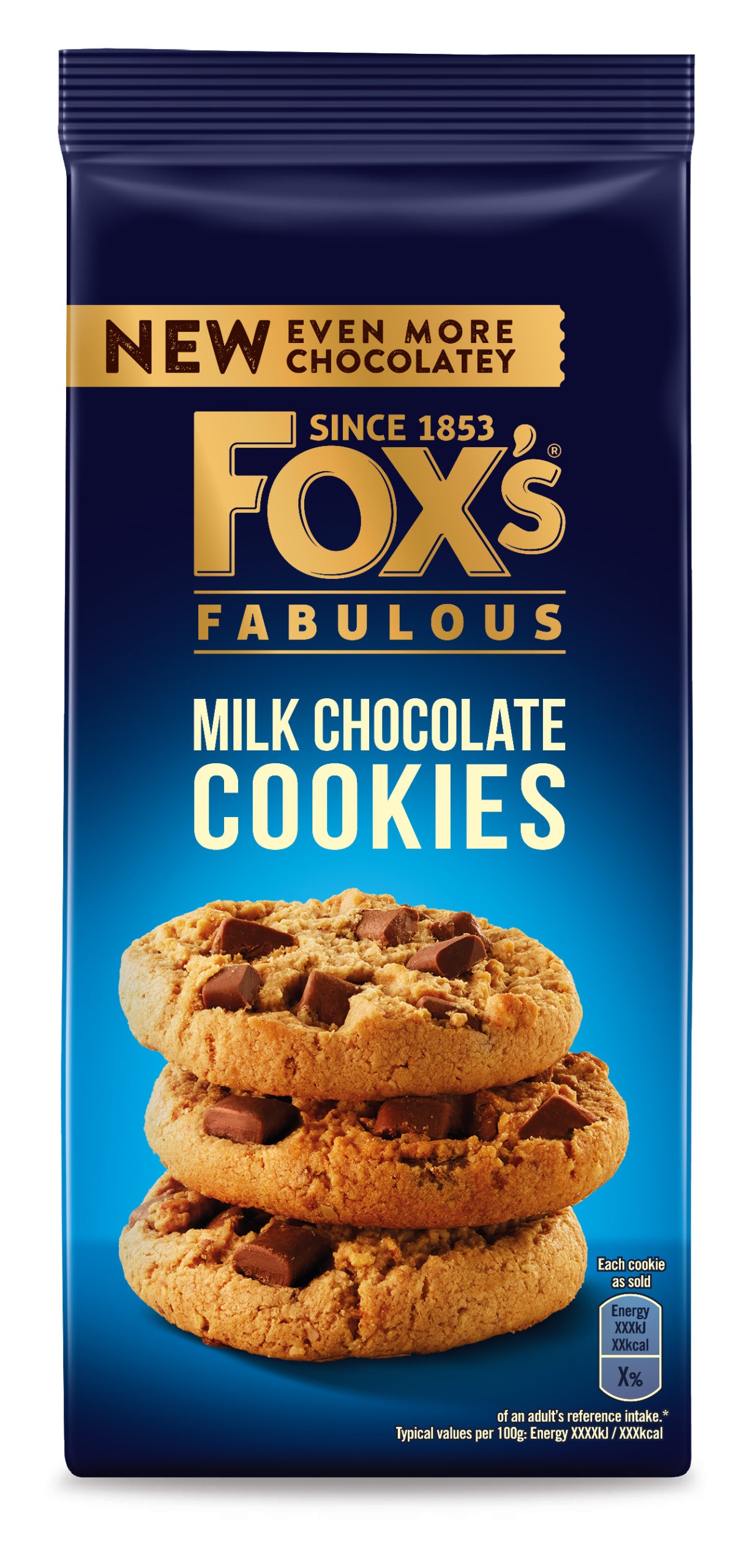 Fox Fabulous Milk Chocolate Cookie