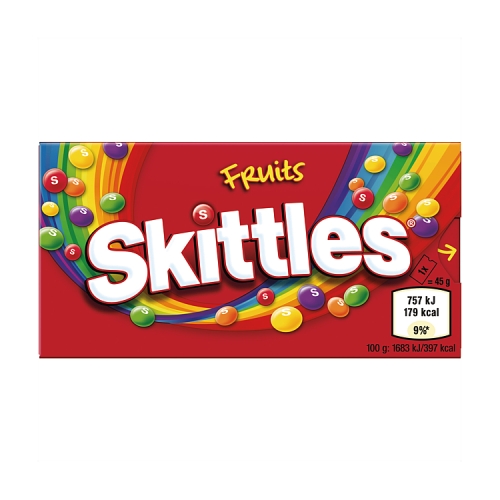 Skittles Vegan Chewy Sweets Fruit Flavoured Multipack 4 x 45g