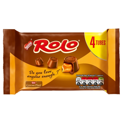 Rolo Milk Chocolate Tube Multipack 41.6g 4 Pack