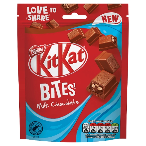 Kit Kat Bites Milk Chocolate Sharing Bag 90g