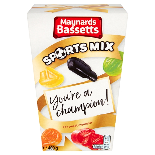 Maynards Bassetts Sports Mix Sweets Carton 400g