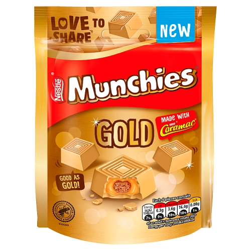 Munchies Gold Caramel Flavour Sharing Bag 94g