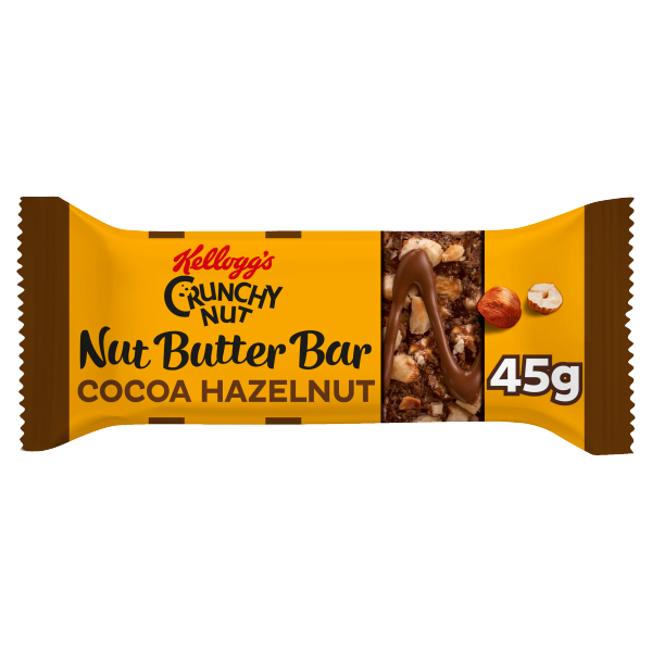 Kellogg’s Crunchy Nut Butter Bar Cocoa Hazelnut 45g
