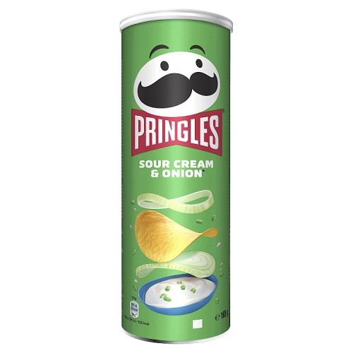 Pringles Sour Cream & Onion Sharing Crisps 165g