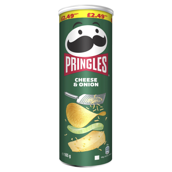 Pringles Cheese & Onion PM £2.49 165g