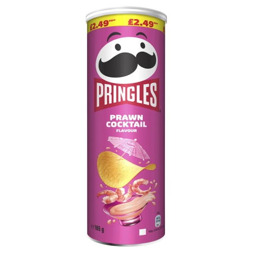 Pringles Prawn Cocktail 165g PMP
