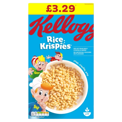 Kellogg’s Rice Krispies Cereal 510g PMP £3.29