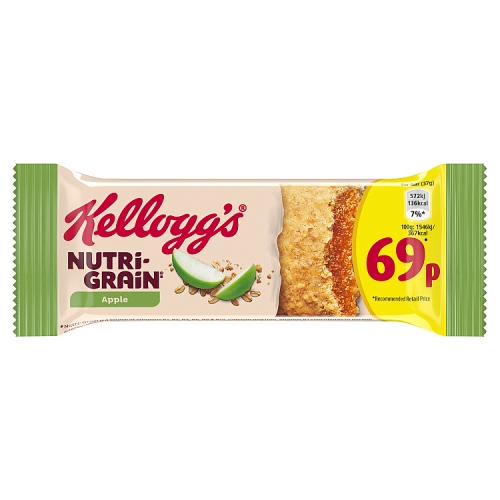 Kellogg’s Nutri-Grain Apple Bar 37g PMP 69p