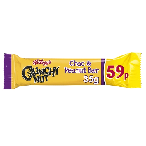 Kellogg’s Crunchy Nut Choc & Peanut Bar 24x35g