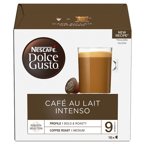 Nescafe Dolce Gusto Café Au Lait Intenso Coffee Pods x 16
