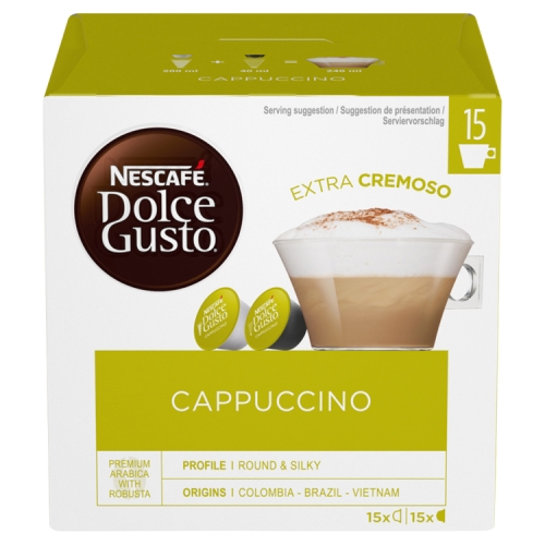 Nescafe Dolce Gusto Cappuccino Coffee Pods x 30