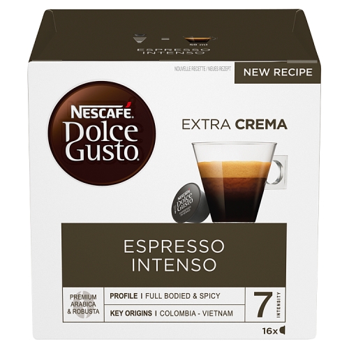 Nescafe Dolce Gusto Espresso Intenso Coffee Pods x 16