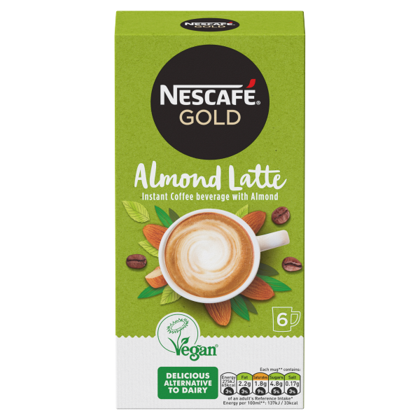 Nescafe Gold Almond Latte 96g