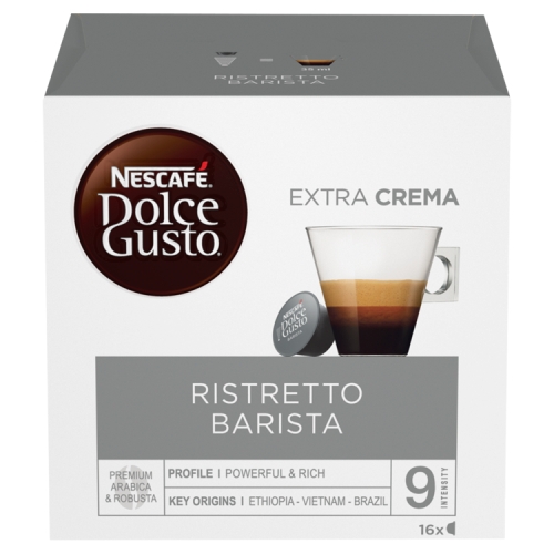 Nescafe Dolce Gusto Ristretto Barista Coffee Pods x 16