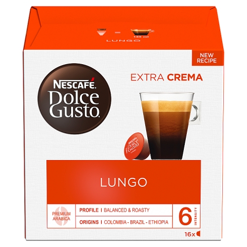 Nescafe Dolce Gusto Lungo Coffee Pods x 16