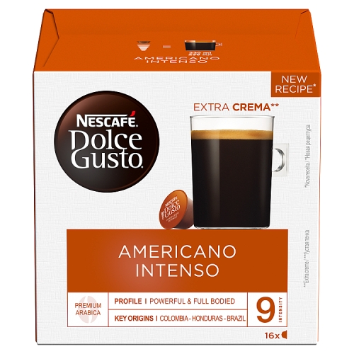 Nescafe Dolce Gusto Americano Intenso Coffee Pods x 16