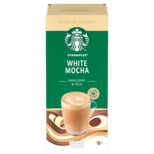 Starbucks Premium Instant White Mocha 5 x 24g (120g)