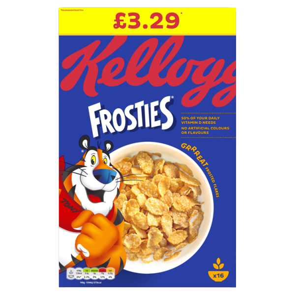 Kellogg’s Frosties Cereal PM£3.29 470g