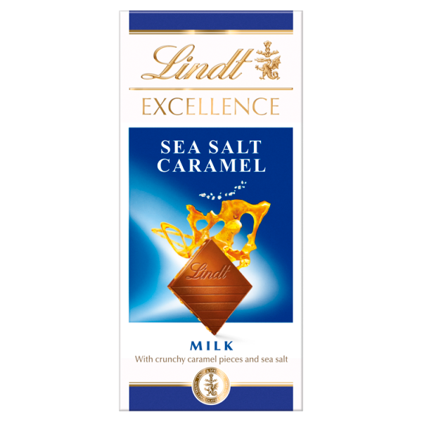 Lindt Excellence Milk Sea Salt Caramel 100g