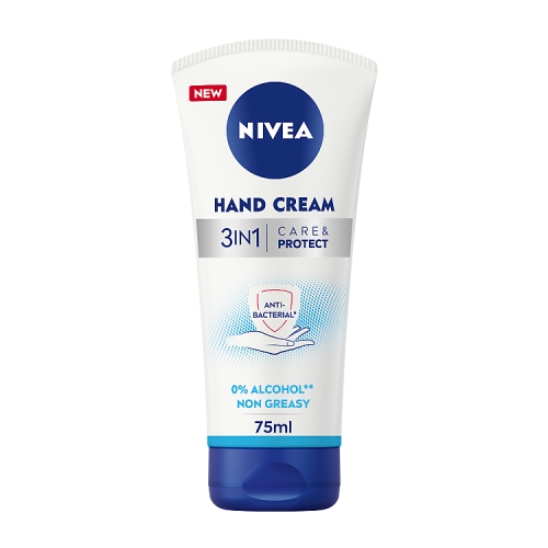 NIVEA 3in1 Care & Protect Anti-bacterial Hand Cream 75ML