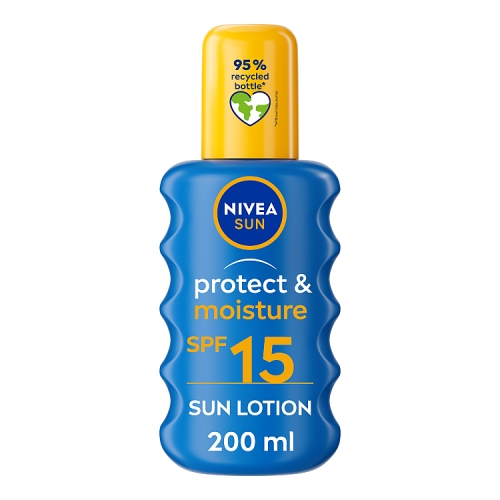 NIVEA Protect & Moisture Pump Spray SPF 15 200ml