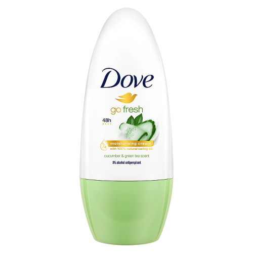 Dove Go Fresh Anti-perspirant Deodorant Roll-On Cucumber & Green Tea 50ml