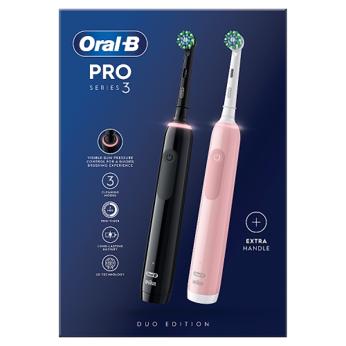 Oral-B Pro Series 3 Electric Toothbrushes.