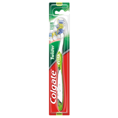 Colgate Twister Fresh Medium Toothbrush.