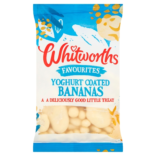 Whitworths Favourites Yoghurt Coated Bananas 130g
