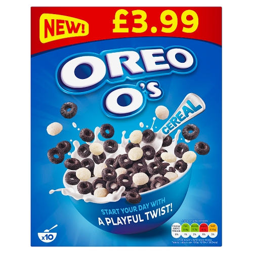 Oreo O’s Cereal 5 x 320g PM £3.99