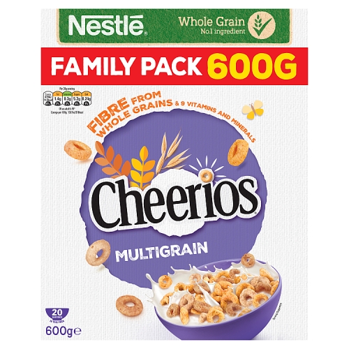 Nestle Cheerios Multigrain Cereal 600g