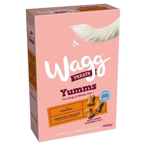 Wagg Yumms Treats Chicken 400g