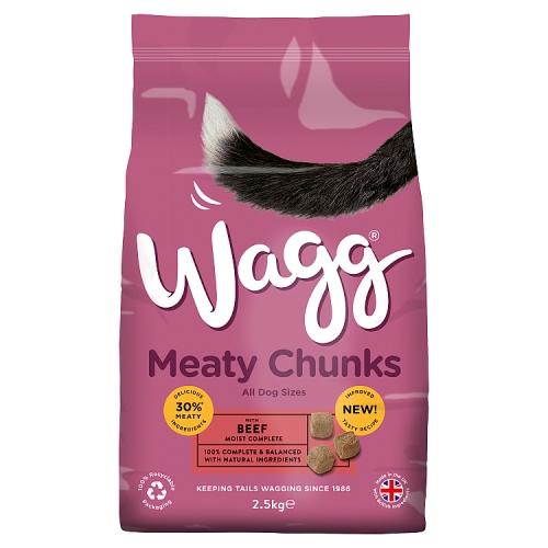 Wagg Meaty Chunks Beef 2.5kg