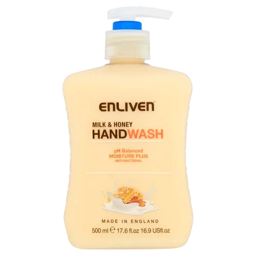 Enliven AntiBacterial Handwash Milk & Honey 500ml