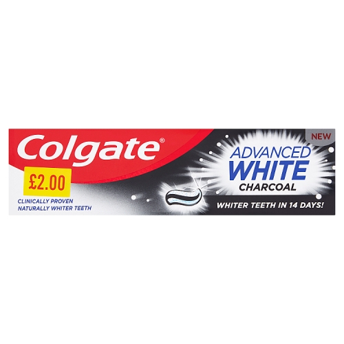 Colgate Advanced White Charcoal Fluoride Toothpaste 75ml PM £2.00