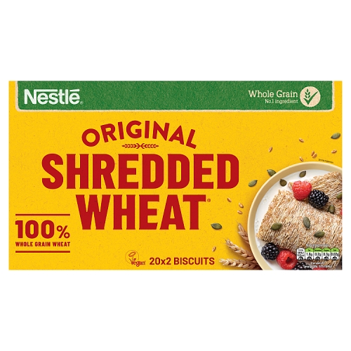 Nestlé Shredded Wheat Original Cereal 20 x 2Pack