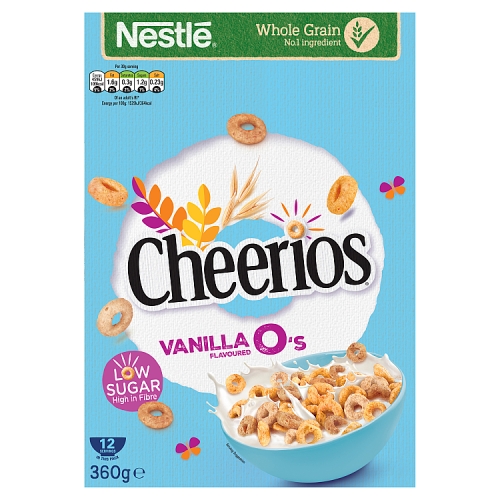 Nestle Cheerios Vanilla Cereal 360g