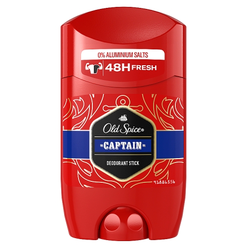 Old Spice Captain Deodorant Stick For Men 50 ml, 48H Fresh.
