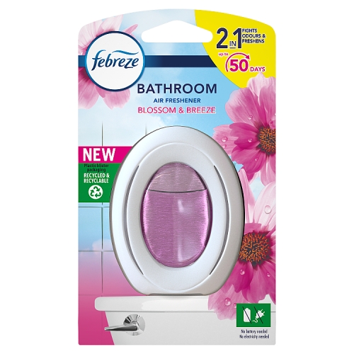 Febreze Bathroom Continuous Air Freshener Blossom Breeze