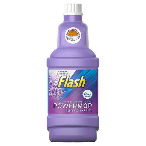 Flash Powermop Floor Cleaner Spray Refills Lavender 1.25l