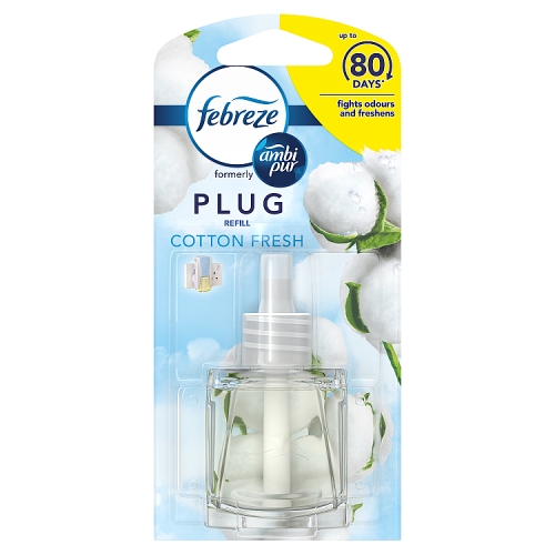 Febreze With Ambi Pur Air Freshener Plug-In Refill Cotton 20ml