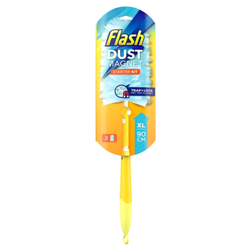 Flash Duster Dust Magnet XL Starter Kit (1 XL Handle + 2 Refills)