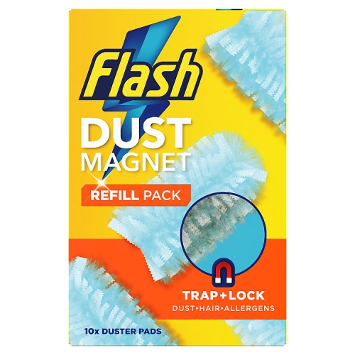 Flash Duster Dust Magnet Trap & Lock Refills 10ct