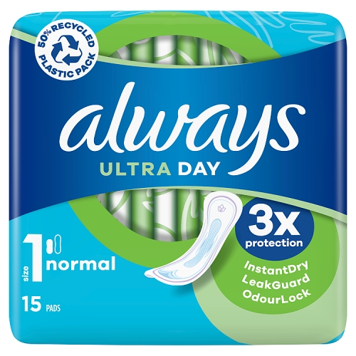 Always Ultra Day Pads Normal (S1) x15