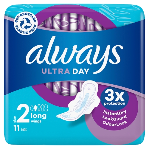 Always Ultra Day Pads Long (S2) Wings x11