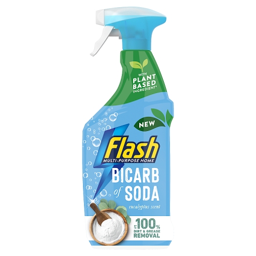 Flash Cleaning Spray Bicarbonate & Eucalyptus 800ml