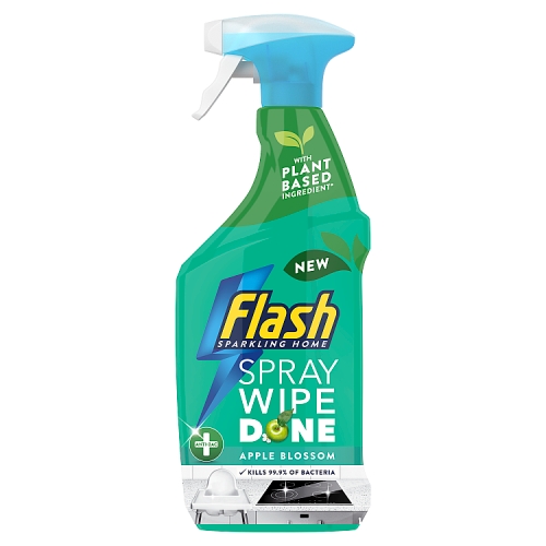 Flash Spray Wipe Done Apple Blossom Cleaning Spray 800ml